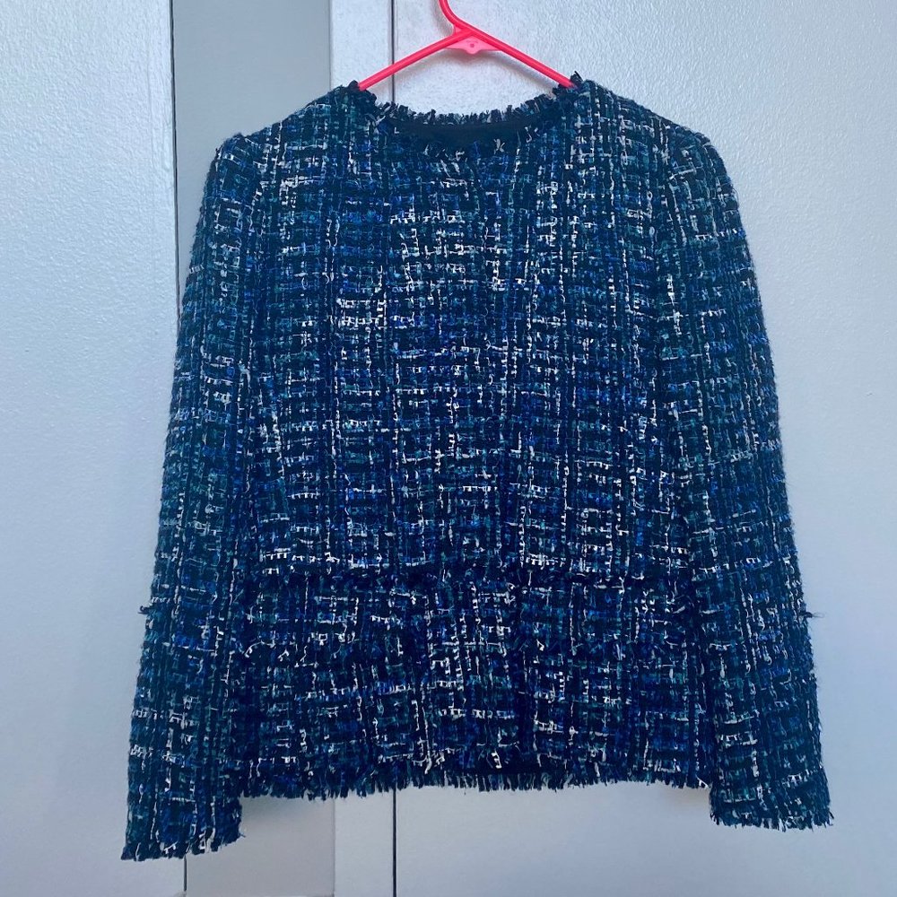 Ann Taylor Tweed Jacket Size 2